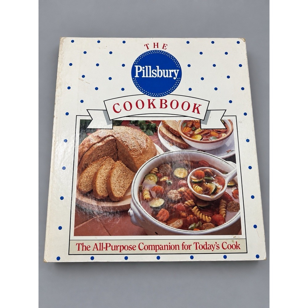 The Pillsbury Cookbook Vintage Ring Binder 448 Pages Doubleday Recipes